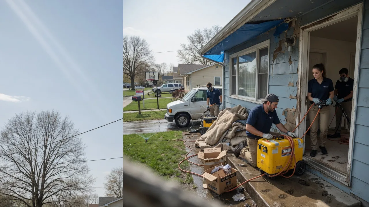 Basement Flood Cleanup in Woodbury Heights, NJ near me